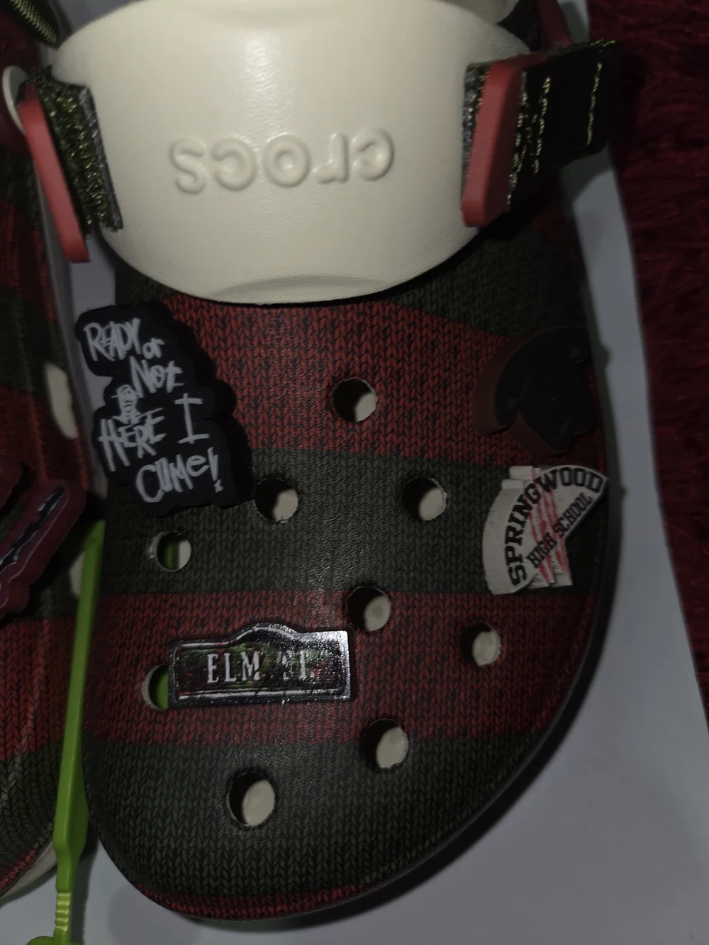 Crocs A Nightmare On Elm Street Freddy Krueger Clogs Size Mens 9 Women's 11